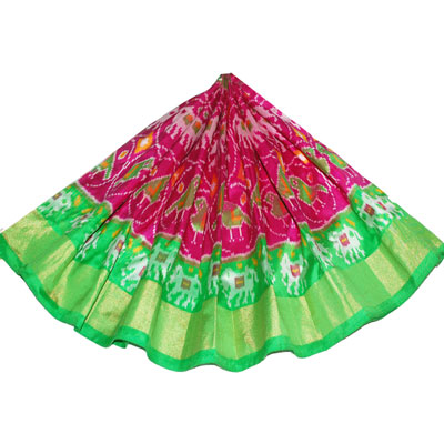 "IKKAT pattu Parikini (Below 1 year) IKK-22 - Click here to View more details about this Product